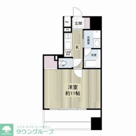 レジディア久屋大通の物件間取画像